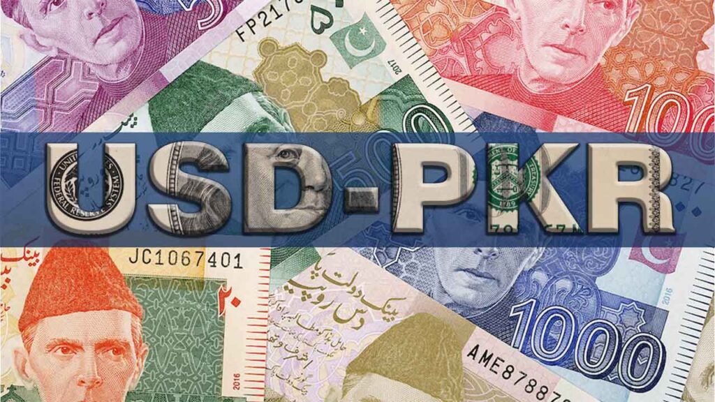 USD to PKR interbank closing