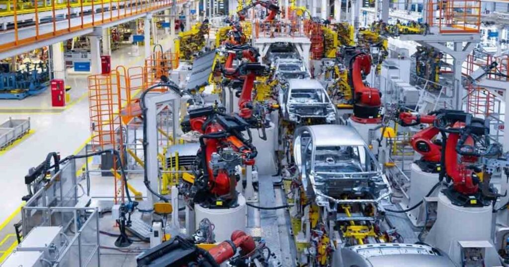 China EV plant