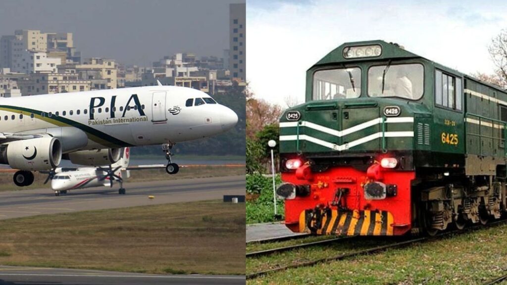 Pakistan railway PIA losses