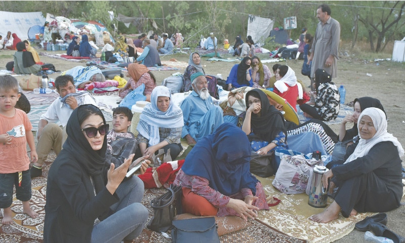 Afghan refugees