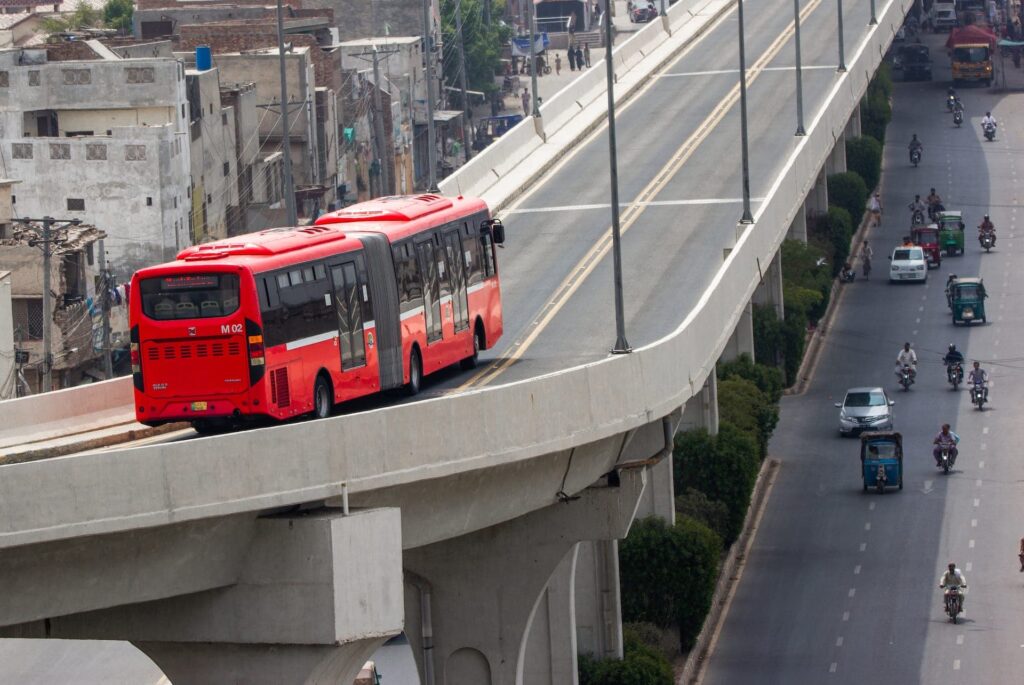 Lahore metro bus accident