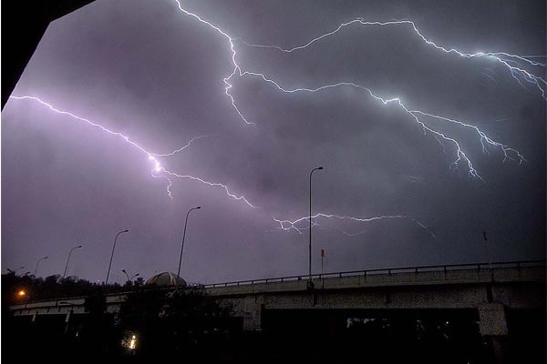 Thunderstorm in Islamabad