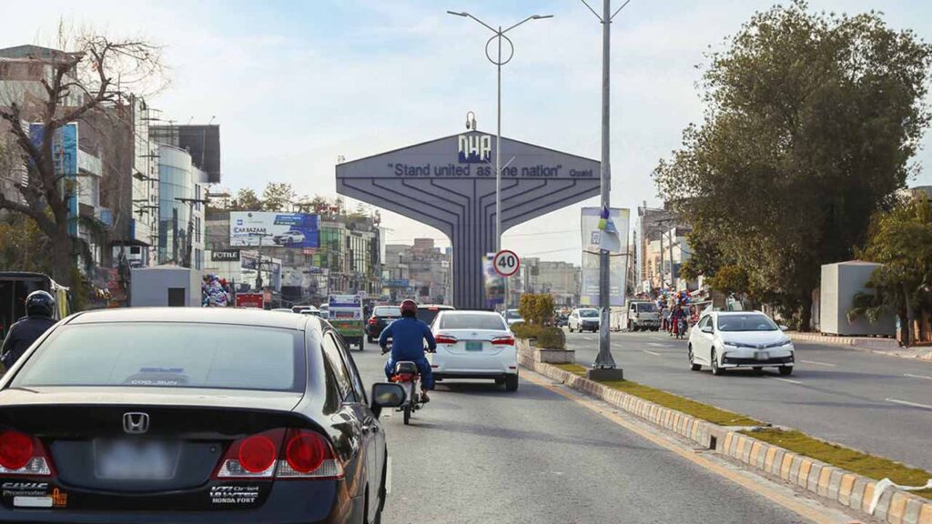 defence mor flyover project Lahore