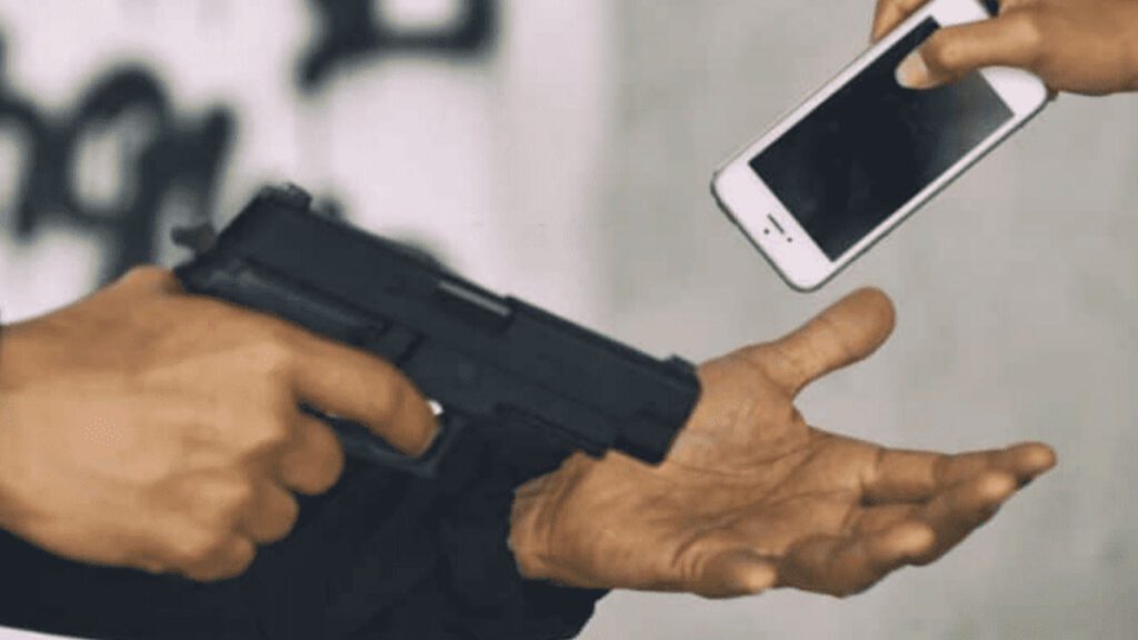 Mobile snatching robbery Karachi