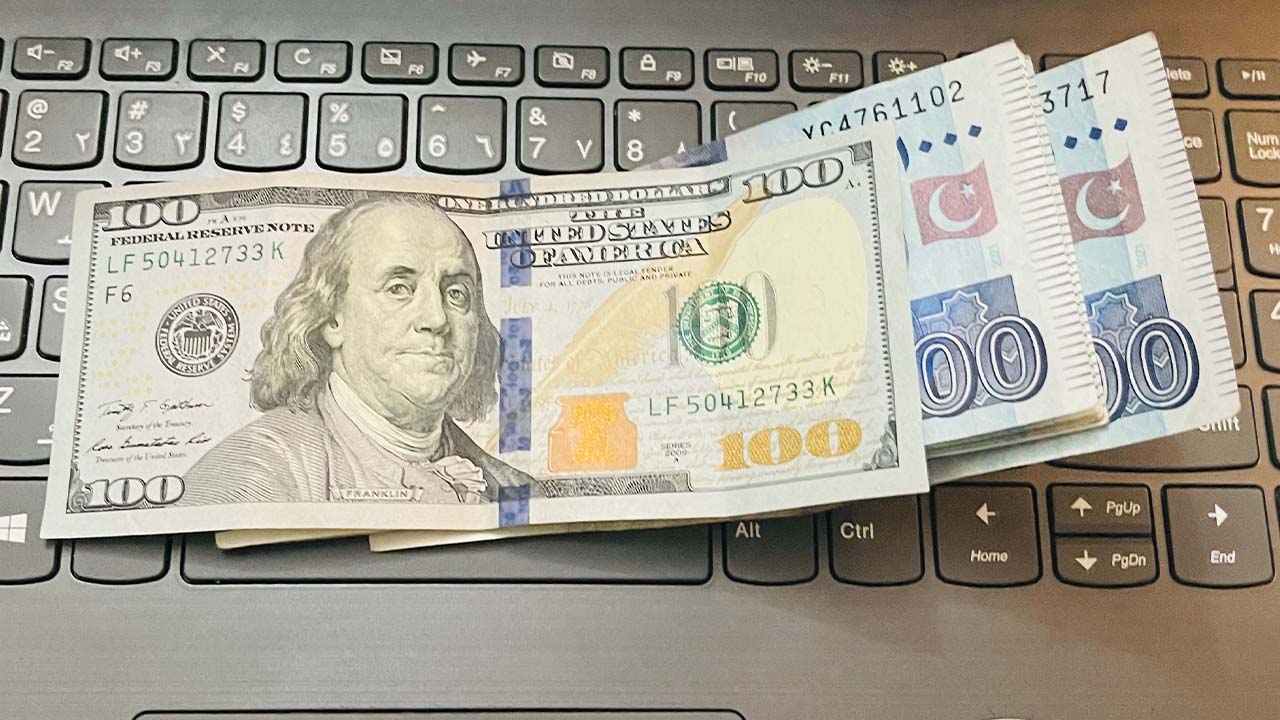 US dollar to Pakistani rupee exchange rate today