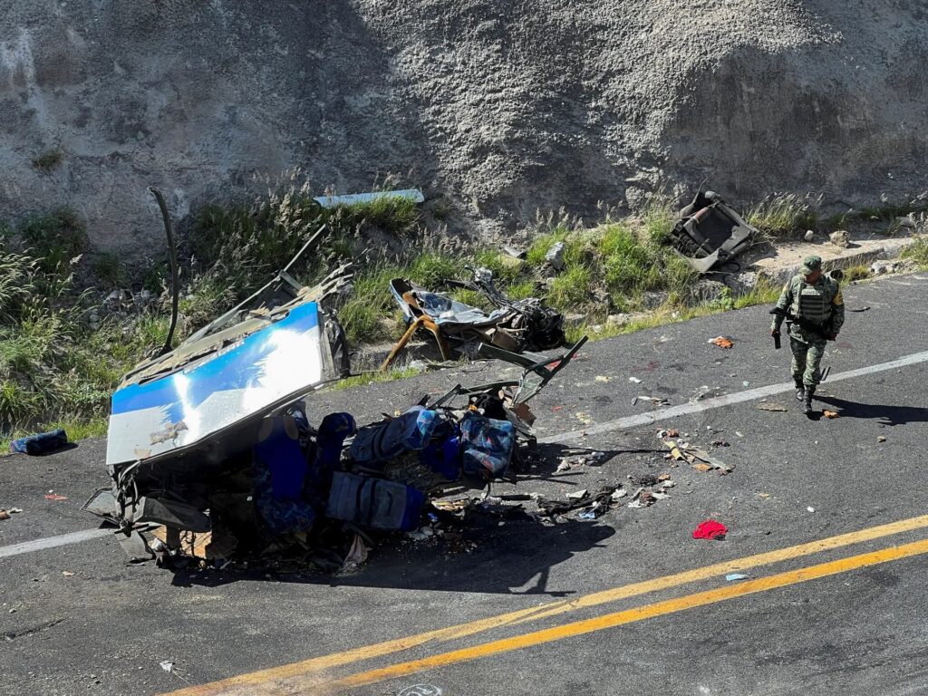 Mexico bus crash