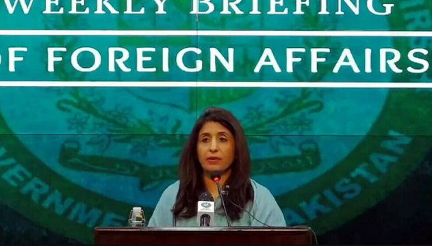 foreign office spokesperson Mumtaz Zahra Baloch