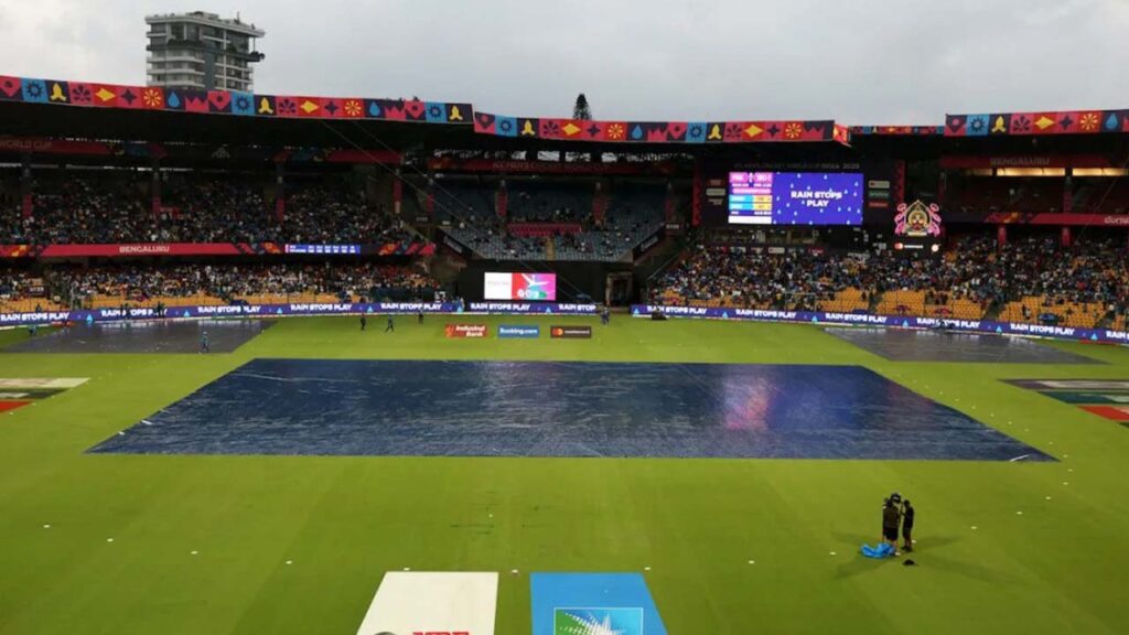 Pak vs NZ world cup rain again stops match