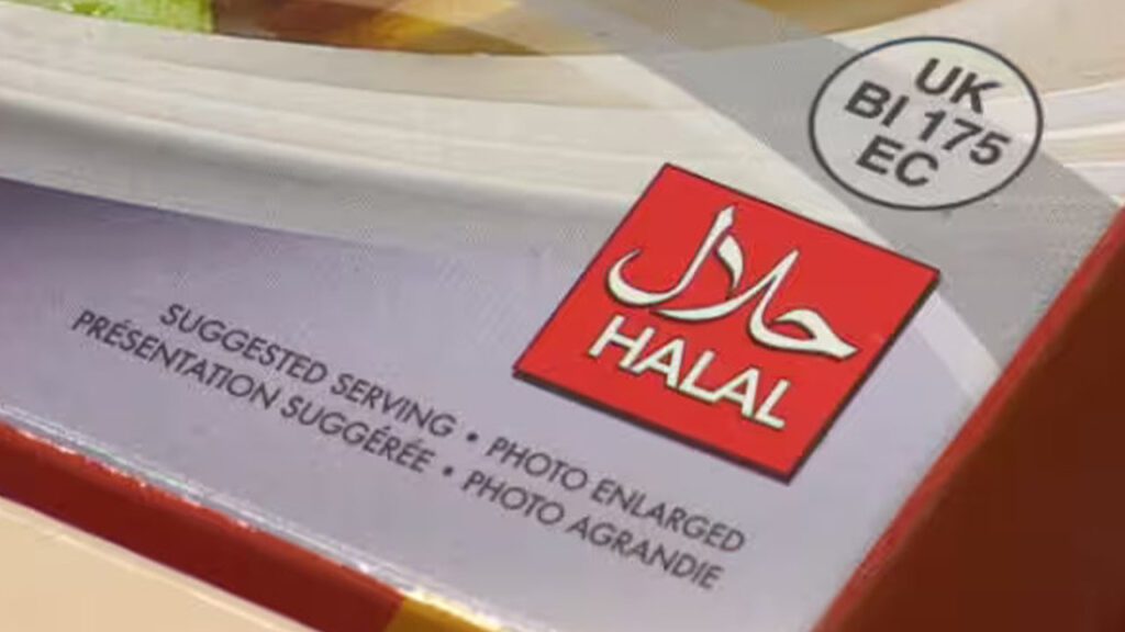 Halal food ban