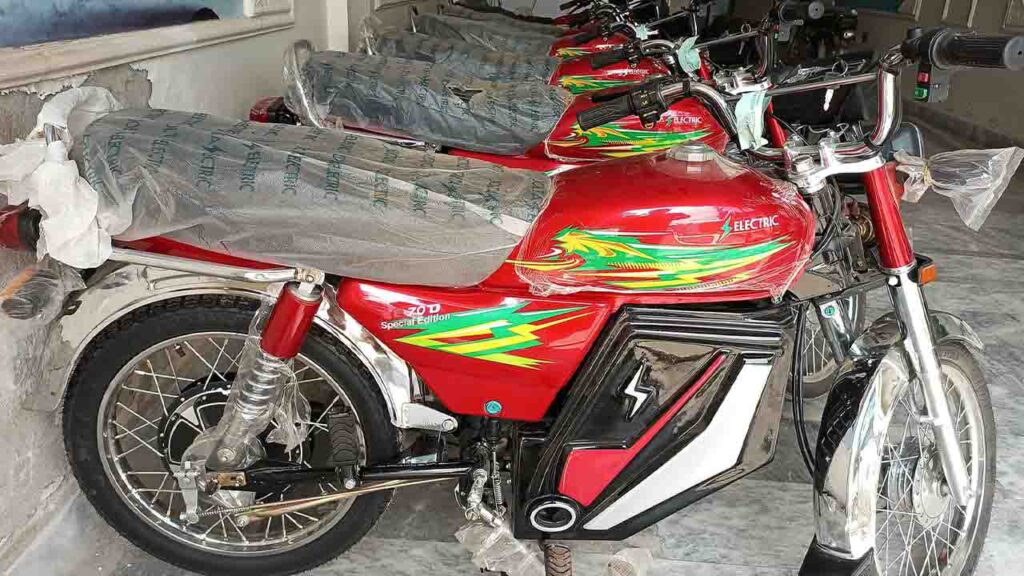 Electric bikes for Pakistani students at minimal markup