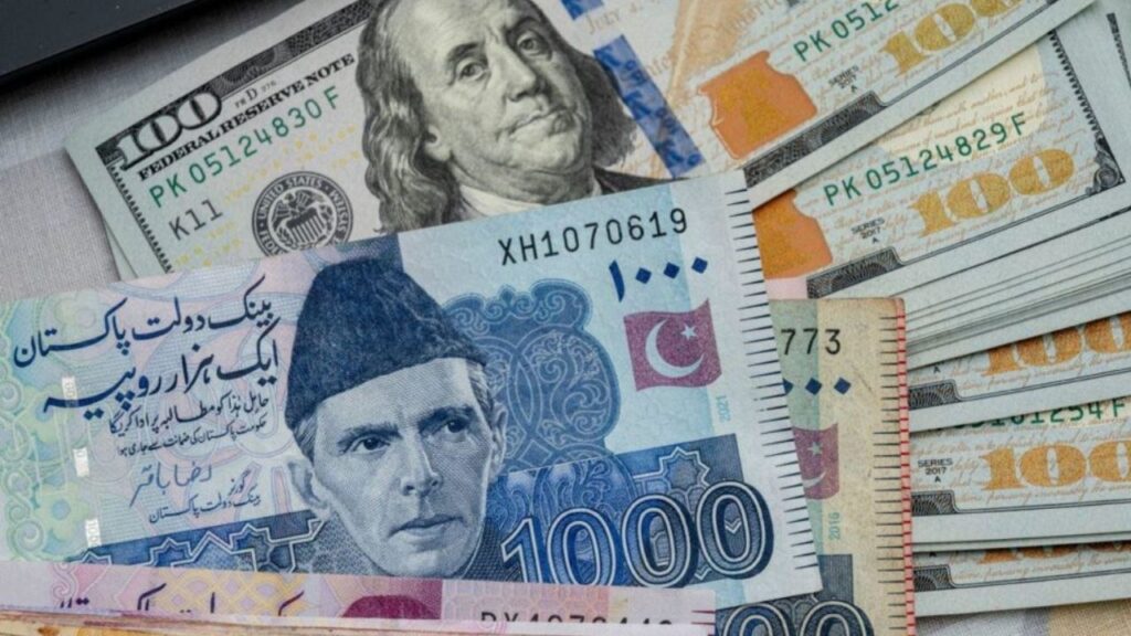 Pakistani Rupee gains against dollar