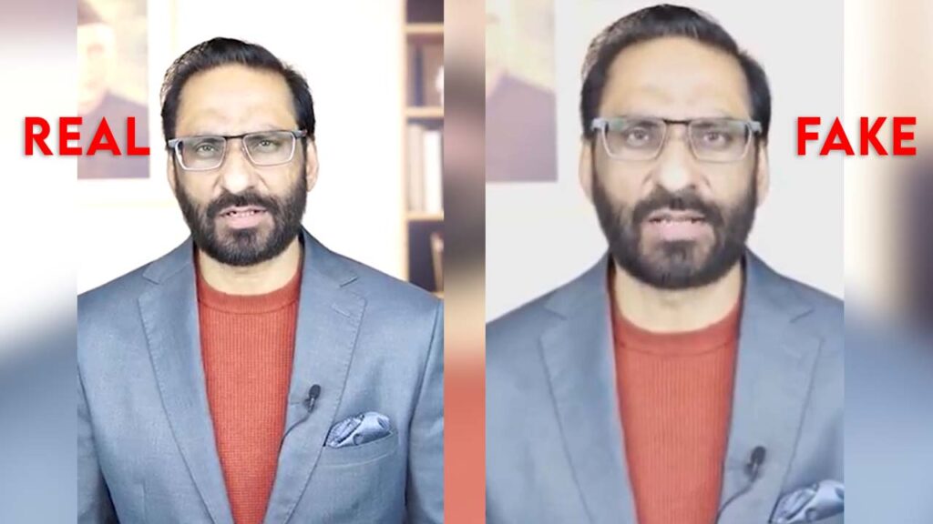 javed chaudhry fake video viral