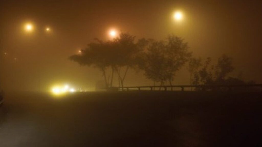 Lahore ring road closed due to fog