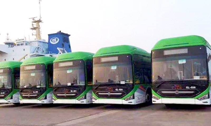 Karachi new buses
