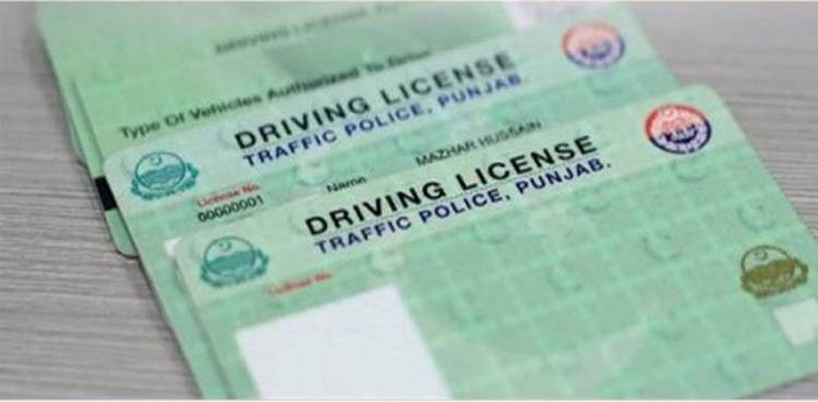 Punjab Driving licenses fee