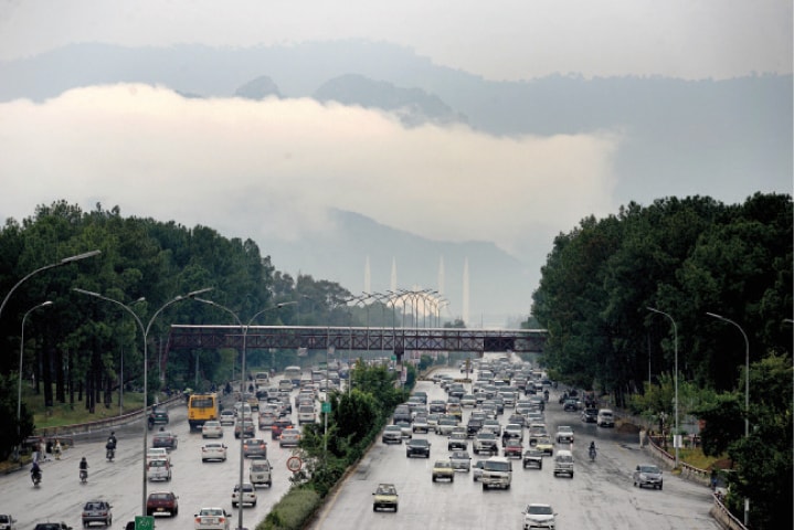 rain in Islamabad