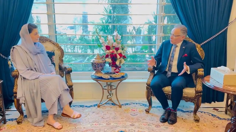 Australian envoy meets with PML-N Chief Organiser Maryam Nawaz