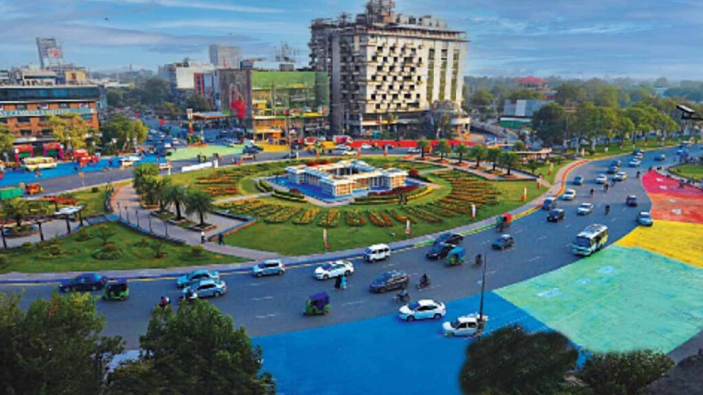 Liberty Chowk Lahore 2024 upgrade