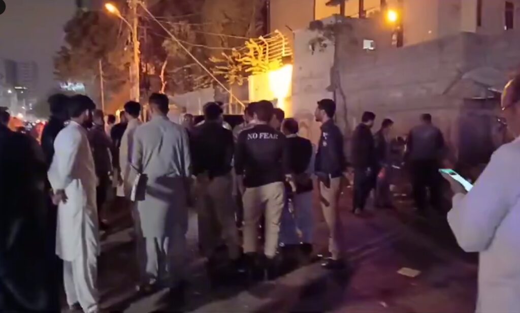 Explosion heard near ECP office in Karachi