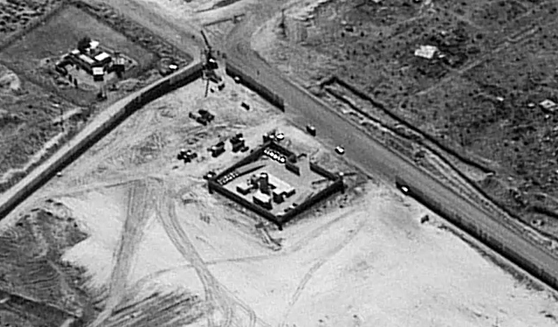 Satellite images show wall construction near Egypt-Gaza border, trucks blocked
