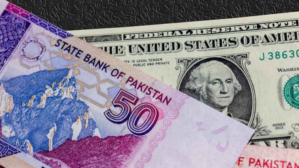 one dollar to Pakistani rupee