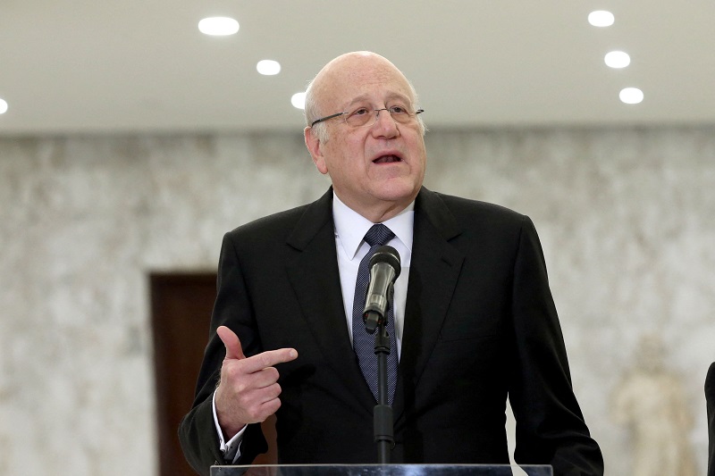 Lebanon's Caretaker Prime Minister Najib Mikati said that countries should pressure Israel to stop attacking Lebanon following a United Nations (UN) Security Council decision calling for an immediate ceasefire in Gaza on Monday.