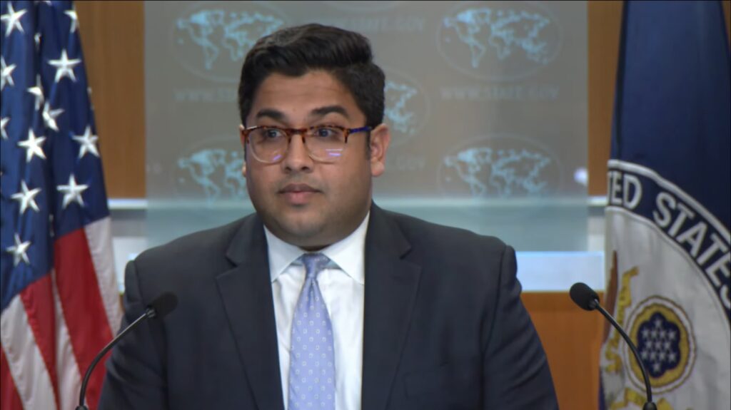 US State Department's Principal Deputy Spokesperson Vedant Patel stated that the US does not want to see Afghanistan become a 