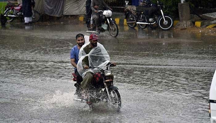 rainfall in Karachi