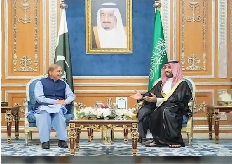 PM Shehbaz engaged in discussions with Saudi Crown Prince Mohammed bin Salman, with a focus on investment in Pakistan's energy sector.