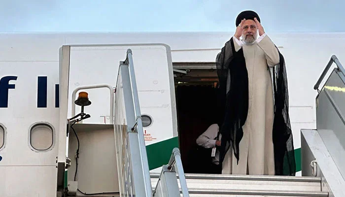 Iranian president departs