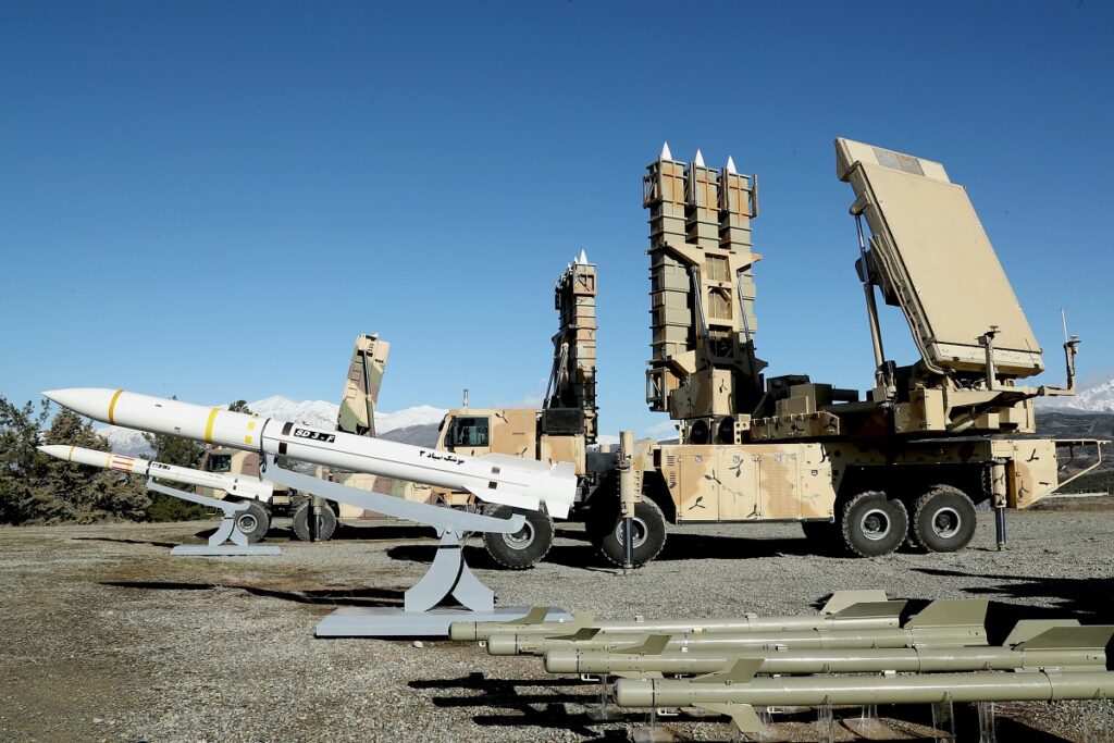Iran readies its air defense missiles