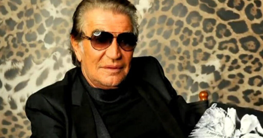 Italian fashion designer Roberto Cavalli
