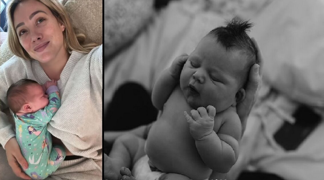 Hollywood actress Hilary Duff delighted fans worldwide as she introduced the newest addition to her family, Townes Meadow Bair, on Wednesday.
