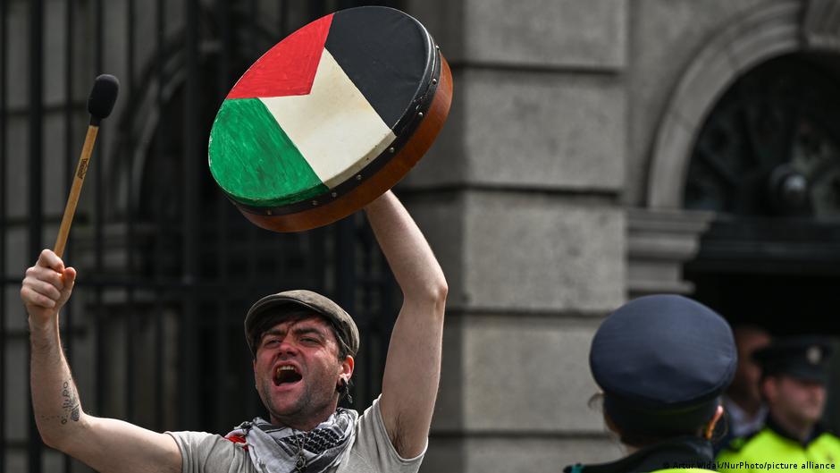 Many pro-Palestine rallies have been held in the Irish capital, Dublin, since the start of Israel's latest offensive