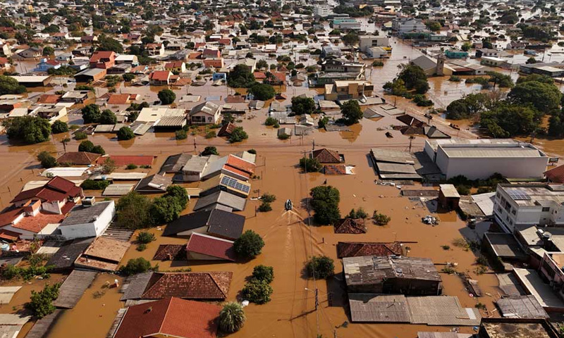 Brazil rains