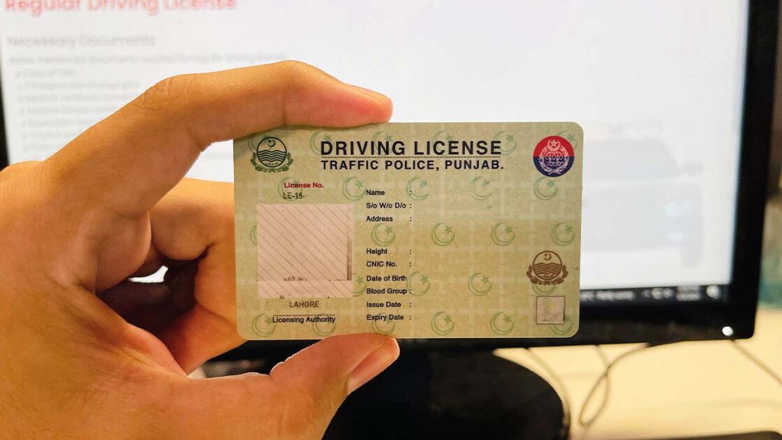 Punjab driving licence