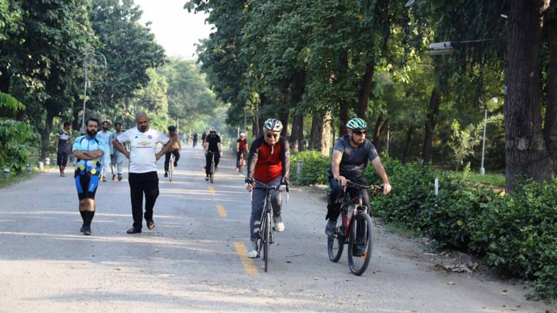 Lahore cycling tracks