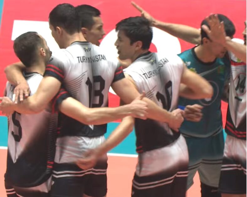 Turkmenistan defeated Sri Lanka, winning 3-0 with set scores of 25-22, 25-19, and 25-19 on Thursday and secured a place in the final of the Central Asian Volleyball Association (CAVA) Nation’s Volleyball League
