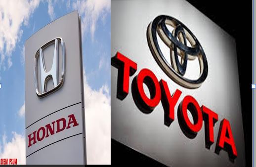 Honda Toyota motors