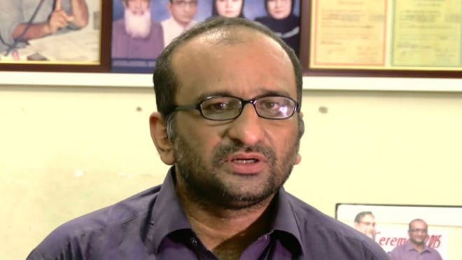 Faisal Edhi rally against load shedding