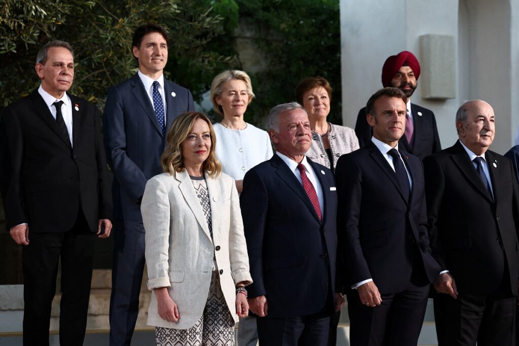 : Pope Francis made an historic appearance at the Group of Seven summit on Friday to speak about the pros and cons of artificial intelligence, while G7 leaders also pledged to tackle what they said were harmful business practices by Chin