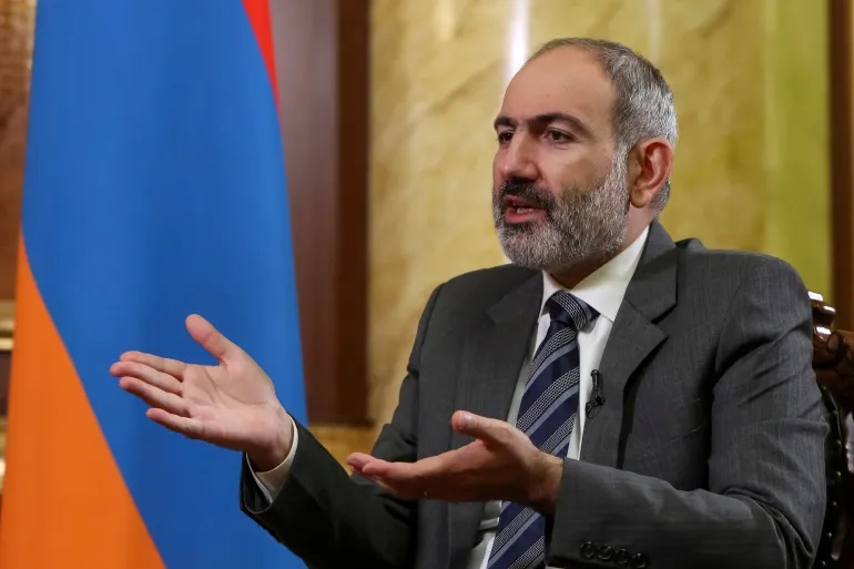 Armenia will leave a Russia-led security bloc, Prime Minister Nikol Pashinyan confirmed on Wednesday for the first time, accusing members of the Collective Security Treaty Organisation (CSTO) of having planned a war against his country with Azerbaijan.