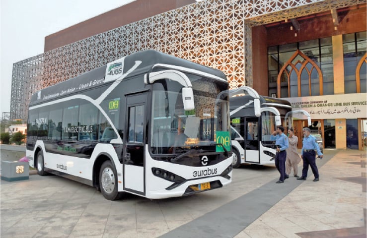 electric buses Islamabad