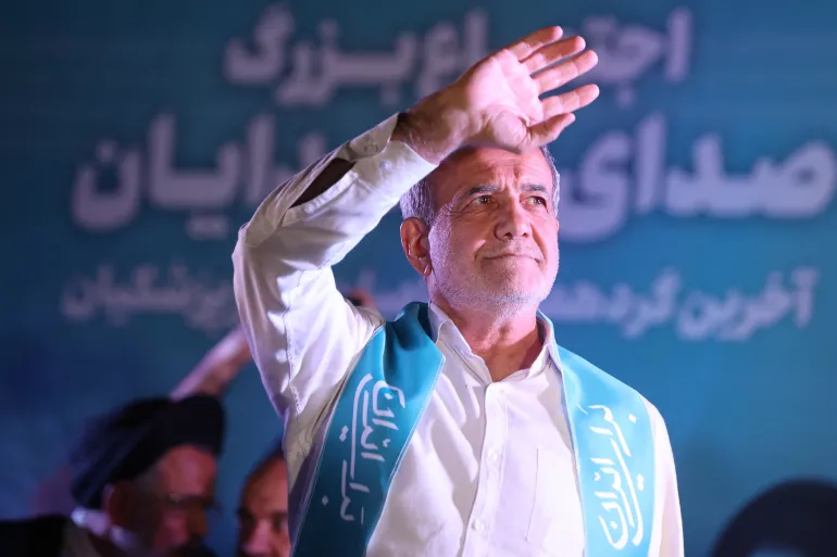 Massoud Pezeshkian elected Iran's new president