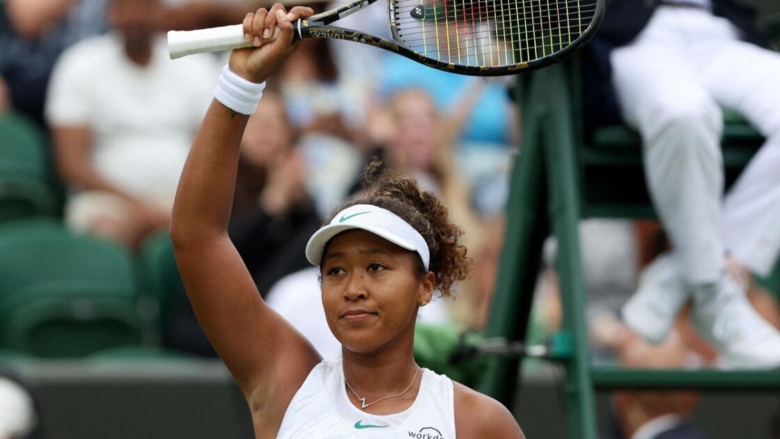 Former world number one Naomi Osaka returned to Wimbledon 2024 after a five-year absence and navigated a tricky first-round match against France's Diane Parry on Monday, winning 6-1 1-6 6-4 with the help of nervous serving from her opponent.