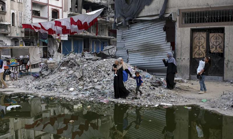 Gaza polio vaccinations