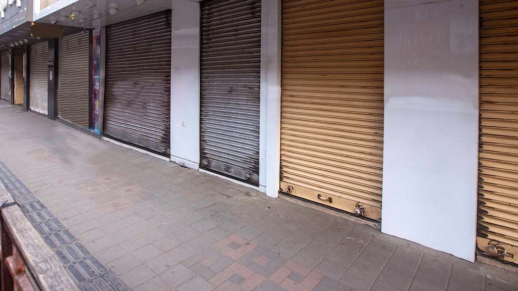 shutter down strike Pakistan