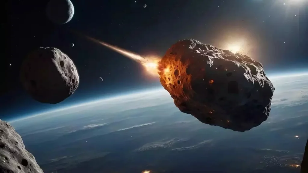 Asteroid approaching earth hotsell