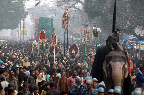 Chup Tazia procession