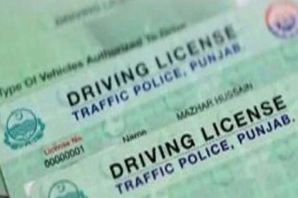 Punjab motorcycle license